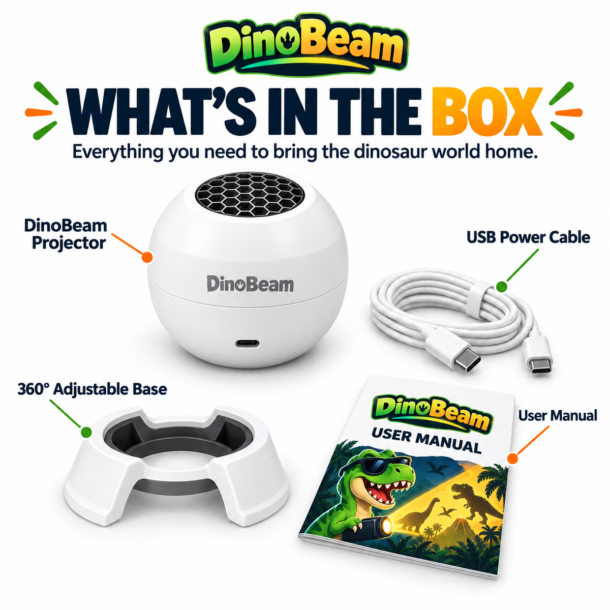 DinoBeam Dinosaur Projector